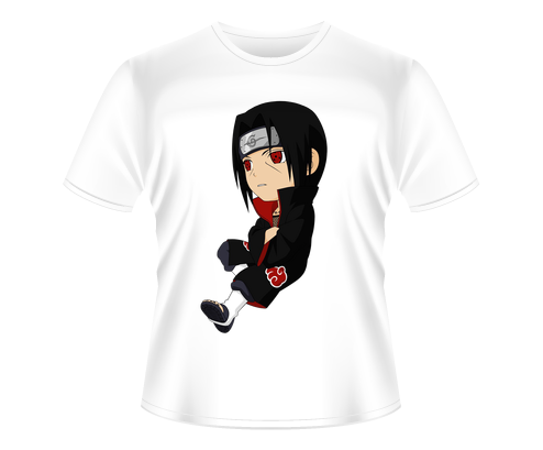 Camiseta Itachi Chibi